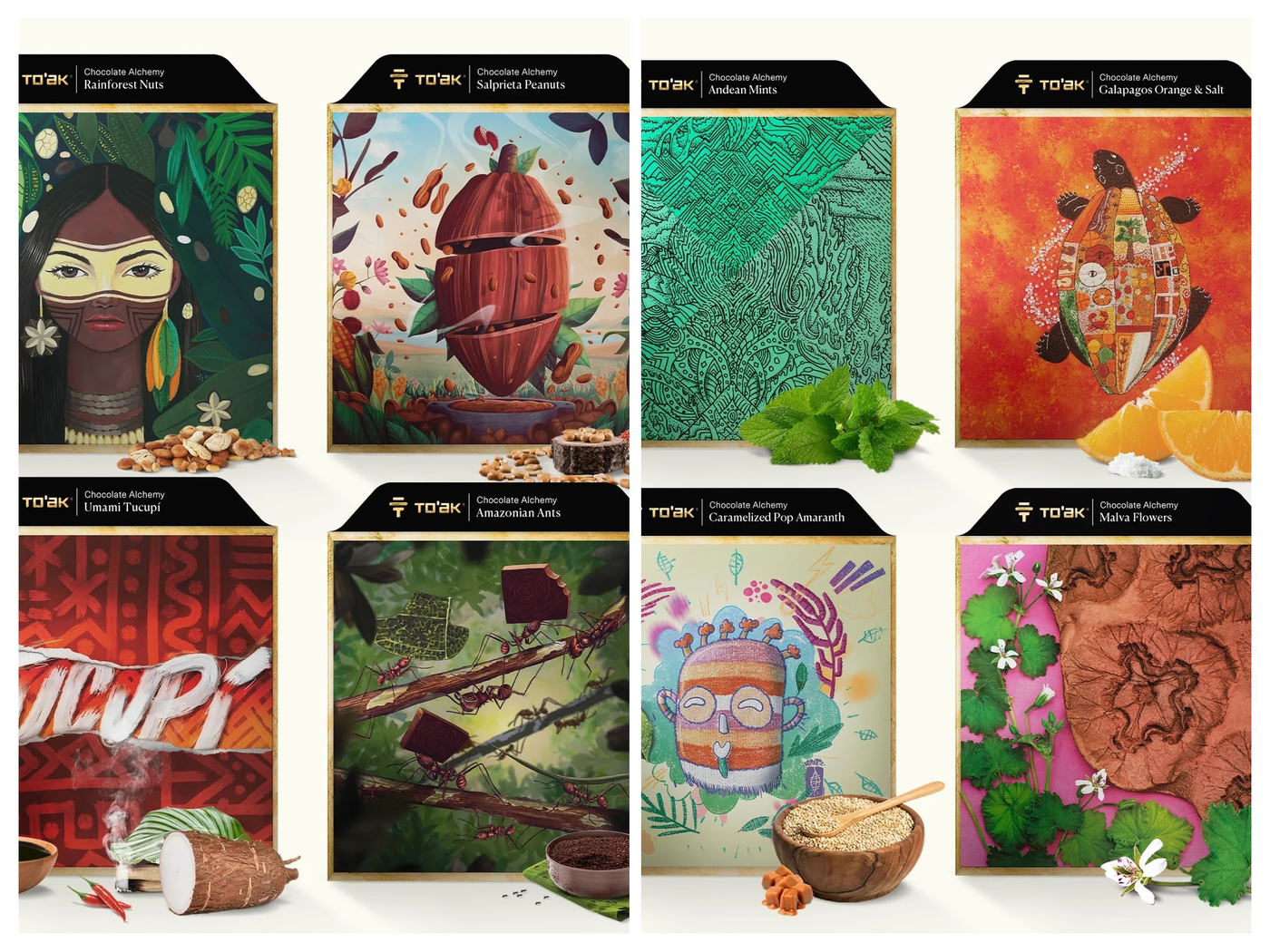 Alchemy Collection by To'ak introduces the world's rarest chocolate combined with indigenous amazonian ingredients to create a truly sensory culinary experience.