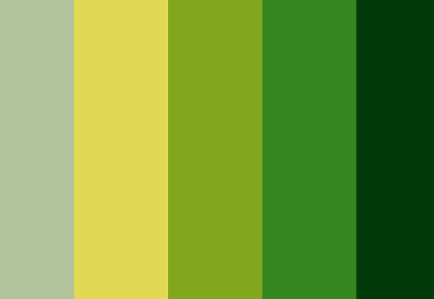 Green-Turqoise Collection