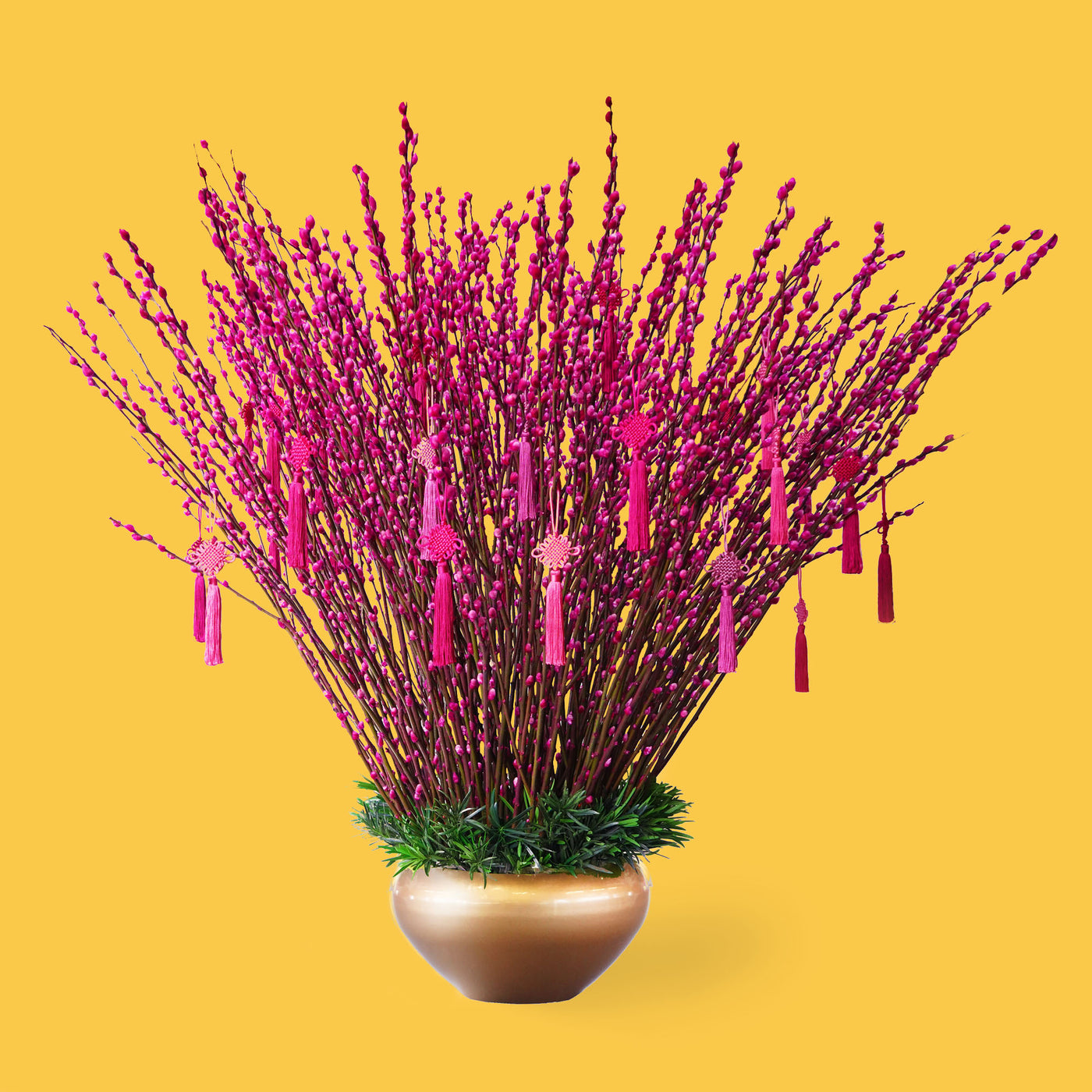 Auspicious Flowers and Chinese New Year Gifts