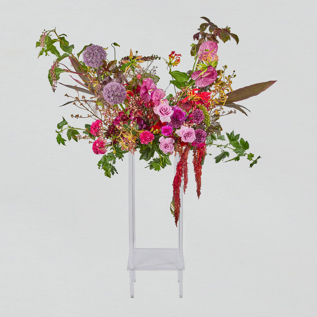 Poet Congratulatory Acrylic Floral Stand - The Floral Atelier