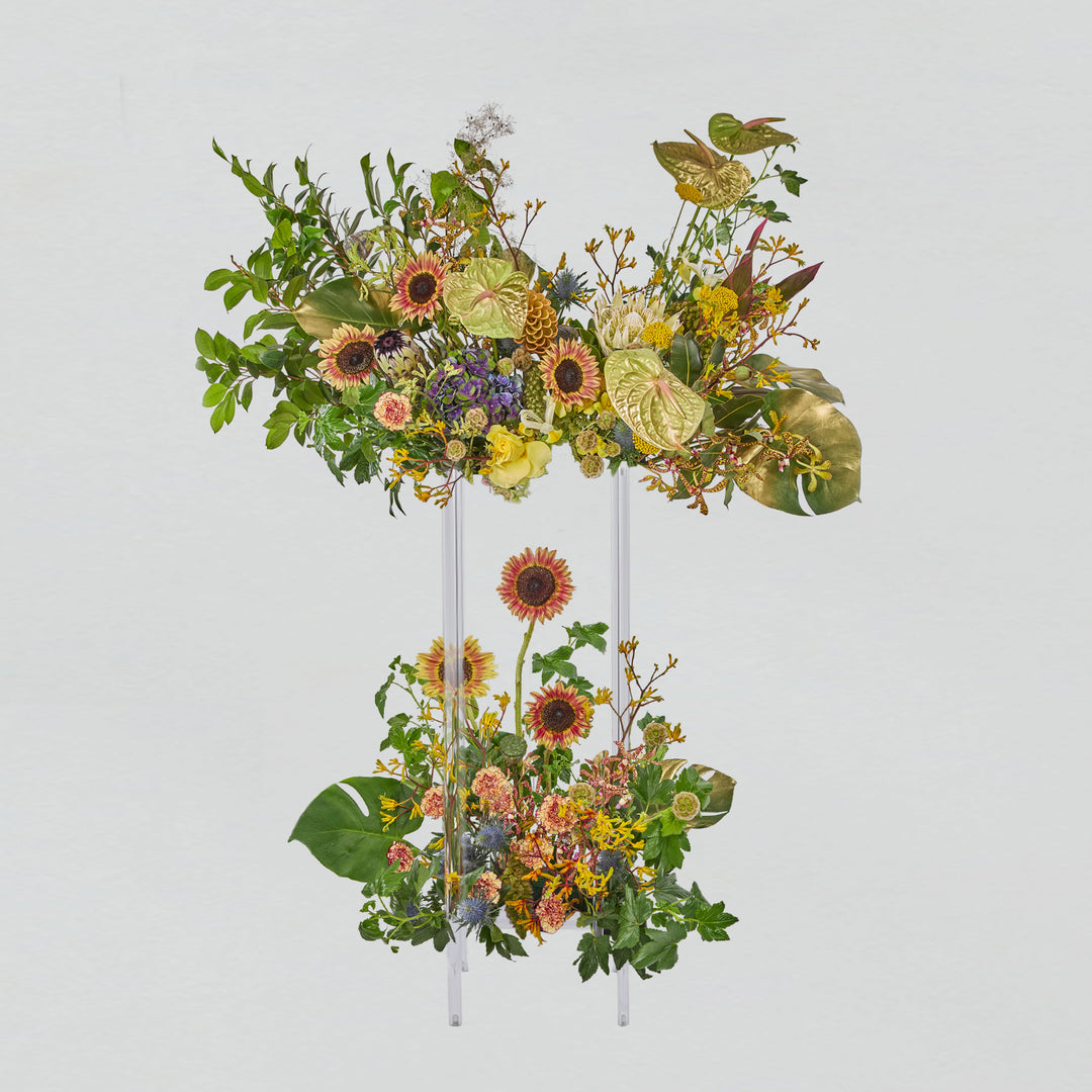 The Floral Atelier | Visionary Congratulatory Acrylic Floral Stand