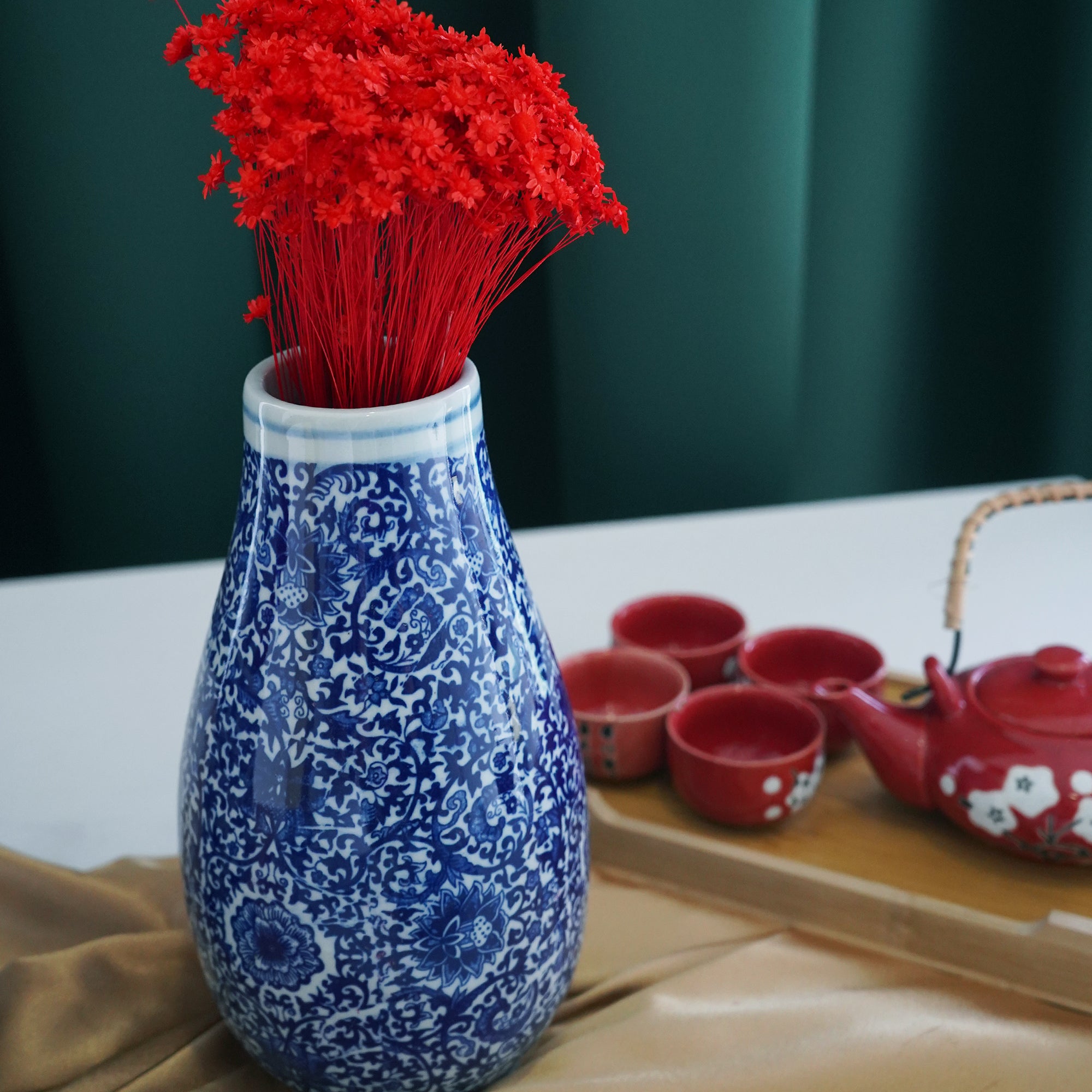 Eternity Red Star Flower Blossom